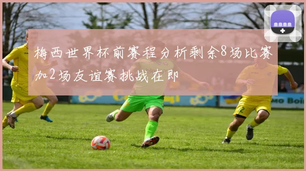 梅西世界杯前赛程分析剩余8场比赛加2场友谊赛挑战在即